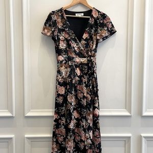 ⭐️Floral Wrap Maxi Dress